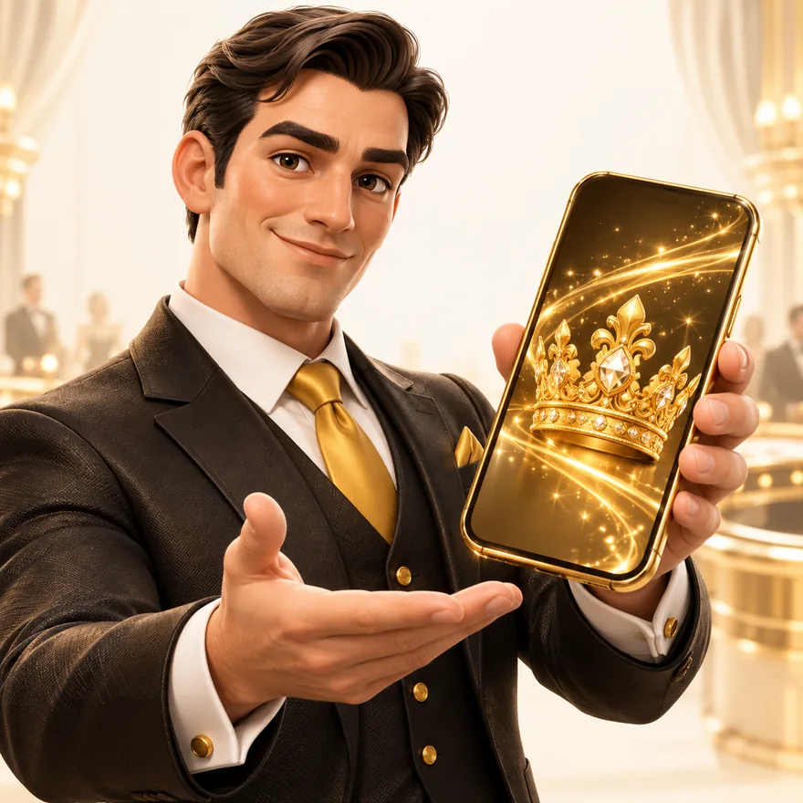 Smartphone with crown — Joe Fortune