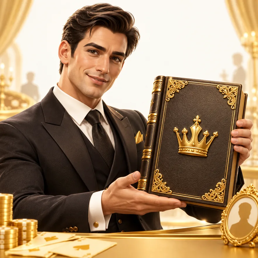 Ornate royal book — Joe Fortune