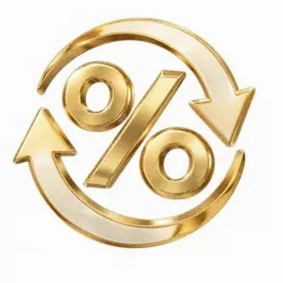 Percent cycle icon — Joe Fortune