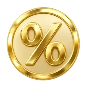 Gold percent coin — Joe Fortune