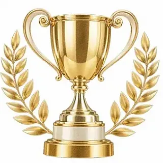 Gold trophy cup — Joe Fortune