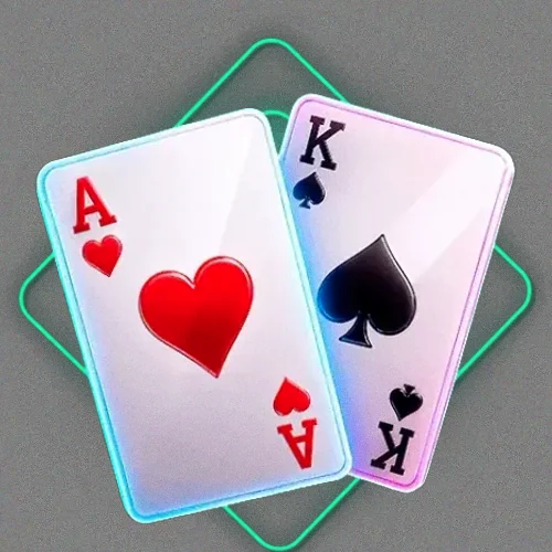 Ace and king playing cards