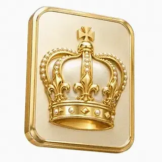 Royal crown plaque — Joe Fortune