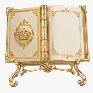 Ornate open book — Joe Fortune