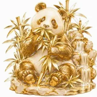 Panda eating bamboo — Joe Fortune