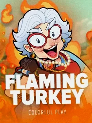 Flaming Turkey at Joe Fortune